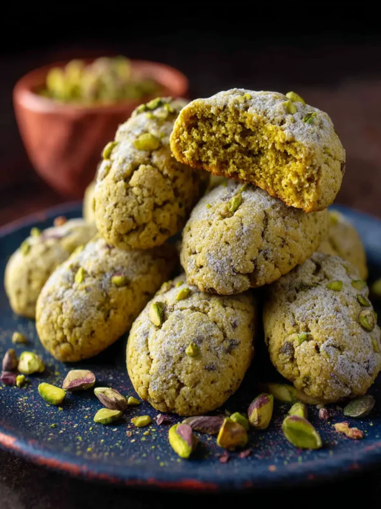 italian pistachio cookies First Image