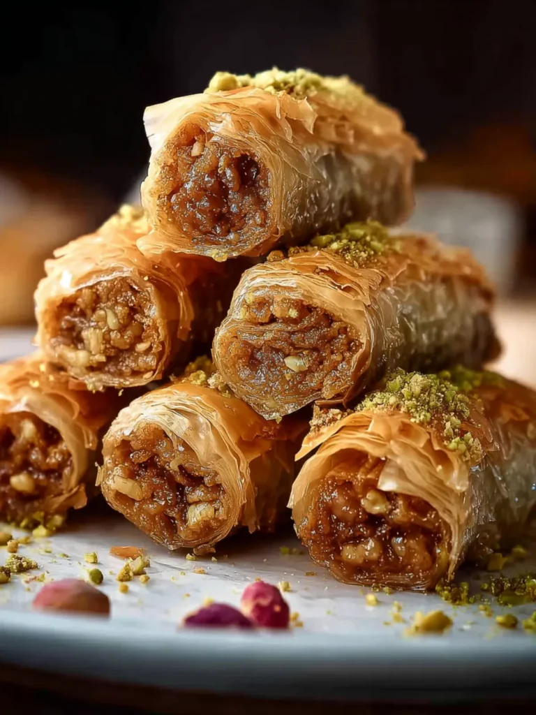 Burma Baklava (Rolled Baklava) First Image