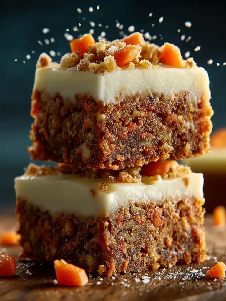Carrot Cake Bars First Image