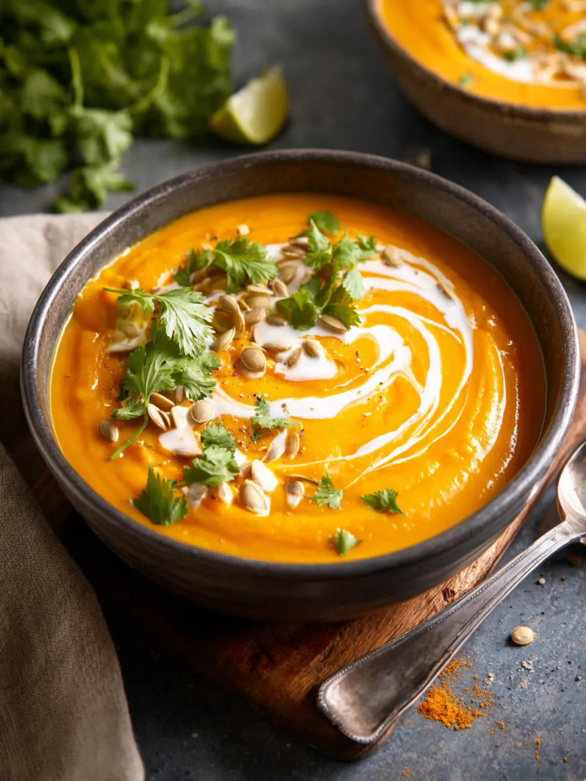 Curried Pumpkin Soup First Image