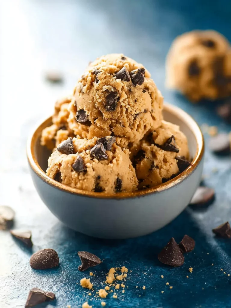 Healthy Vegan Protein Cookie Dough – Gluten Free First Image