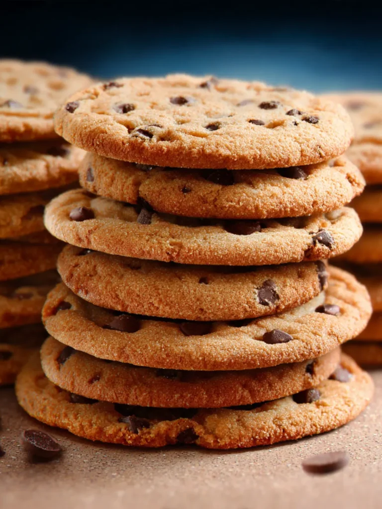 Thin Chocolate Chip Cookies First Image