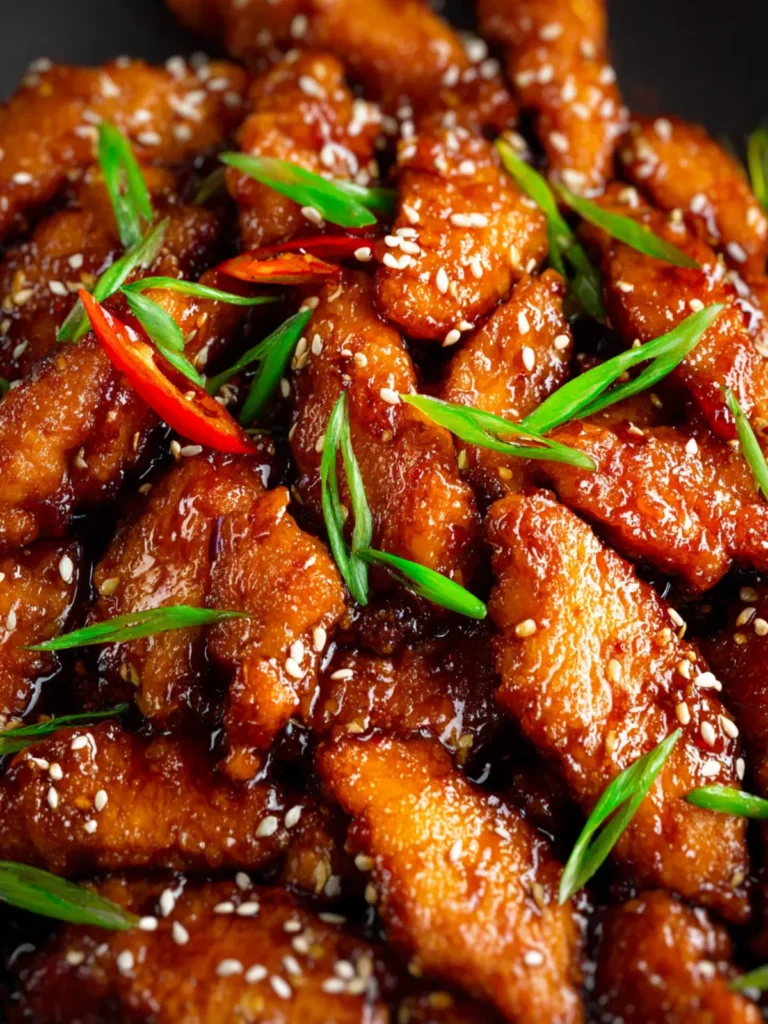 crispy mongolian chicken First Image