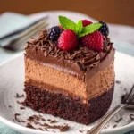 The Easiest Chocolate Mousse Cake First Image